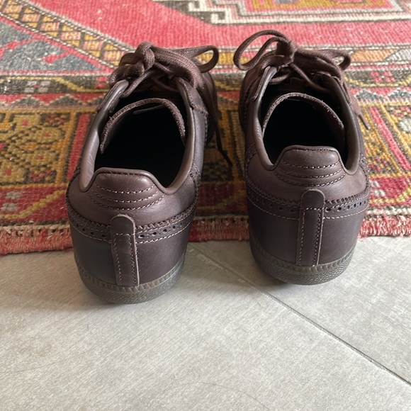 🦃 ADIDAS SAMBA BROGUE BROWN 🦃 - Picture 2 of 6